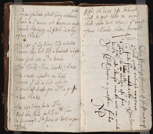 17th Century commonplace book