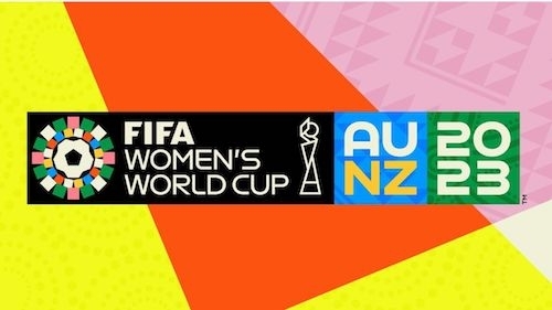 Colorful logo: FIFA Women's World Cup AU NZ 2023 