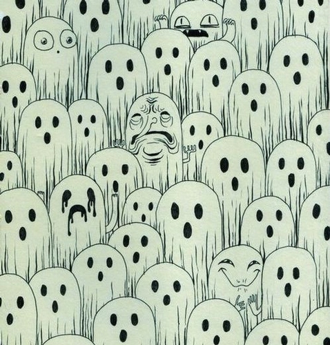 ghosts illustration