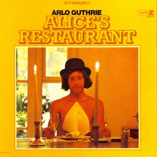 Cover of Arlo Guthrie's album, Alice's Restaurant
