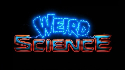 Title art from the 1985 film Weird Science