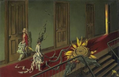 image of Eine Kleine Nachtmusik (1943) by Dorothea Tanning